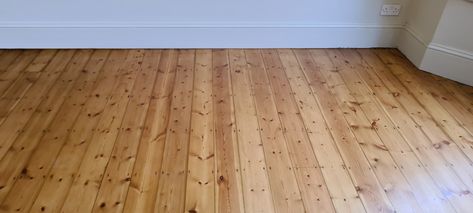 Floor Sanding Original Floorboards & Staining in Victorian Pine in London Sanded Floorboards, Original Floorboards, Wood Floor Repair, Engineered Floors, Floor Sanding, Types Of Timber, Oak Parquet Flooring, Floor Restoration, Engineered Oak Flooring