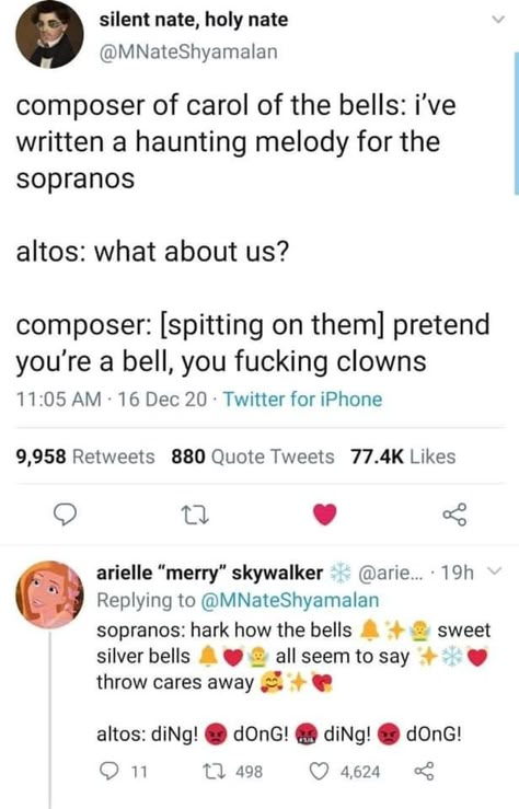 Collateral Beauty, Music Jokes, Band Memes, Music Humor, Music Memes, Text Posts, Tumblr Funny, Choir, Funny Posts