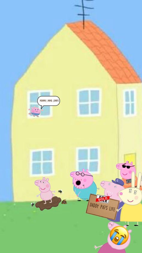 Peppa Pig House Wallpaper, Peppa Pig House, Peppa Pig Wallpaper, Pig Wallpaper, Pig House, Pepa Pig, House Wallpaper, Home Wallpaper, Peppa Pig