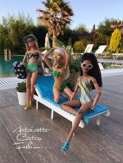 Fashion Dolls Couture - Unlimited: Summer Life is Fun -3 - Barbie made to move Doctor Doll, Life Is Fun, Barbie Basics, Made To Move Barbie, Barbies Pics, Barbie Diorama, Barbie Fashionista Dolls, Crochet Doll Dress, Curvy Barbie