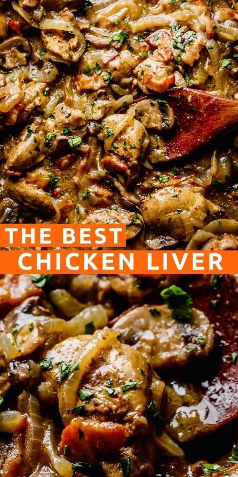 Italian Liver Recipes, Chicken Liver Casserole, Sauteed Chicken Livers And Onions, Healthy Chicken Livers Recipe, Smothered Chicken Livers And Onions, Sautéed Chicken Livers, Liver Chicken Recipes, Chicken Liver And Gizzards Recipe, Chicken Livers And Onions With Gravy