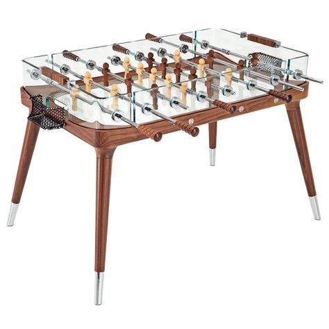 Foosball table on 1stDibs Gamer Furniture, Foosball Table Design, Modern Game Room, Foosball Tables, Table Football, Foosball Table, Modern Games, Soccer Table, Playroom Design