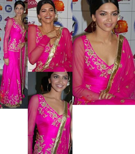 Deepika's pink lehnga from om shanti om Deepika Padukone Dresses, Om Shanti, Famous Dress, Bollywood Lehenga, Bollywood Hairstyles, Modest Fashion Hijab, Om Shanti Om, Punjabi Dress, Bollywood Outfits