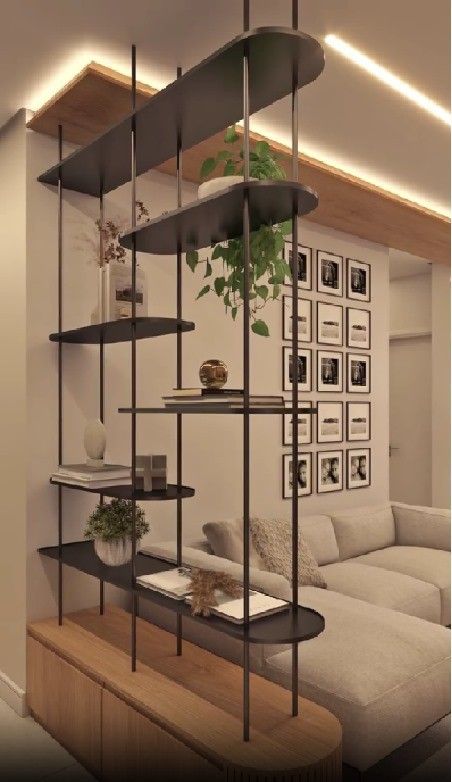 Living Dining Partition, Loft Decorating, Modern Partition, Wall Partition Design, Crockery Unit Design, Dining Area Design, Luxury Sofa Living Room, Indian Living Rooms, Bedroom Interior Design Luxury