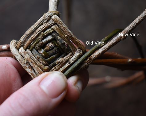 Making Baskets, Weaving Diy, Basket Weaving Diy, Basket Tutorial, Native American Baskets, Basket Weaving Patterns, Grass Basket, Willow Weaving, Weaving Tutorial