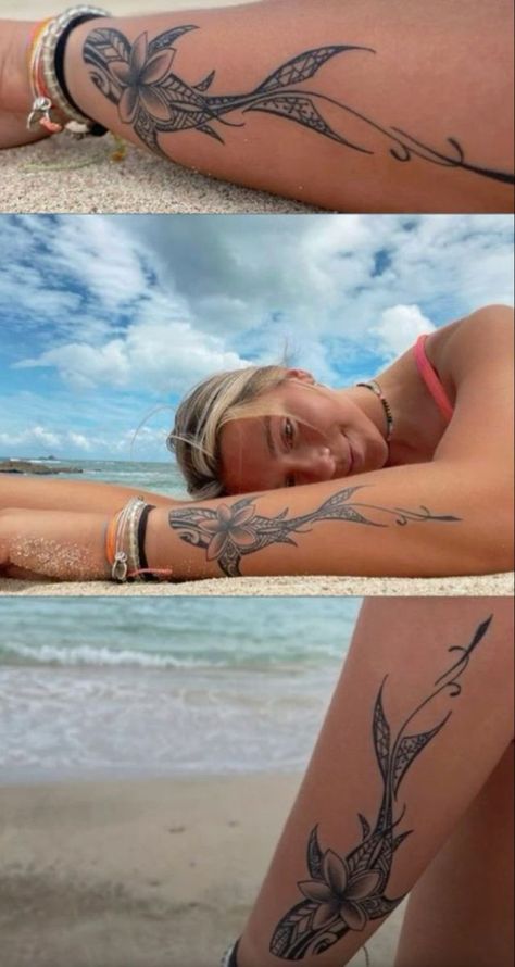 Big Stingray Tattoo, Malay Tattoo, Feminine Shark Tattoo For Women, Moana Tattoos Ideas, Islander Tattoos, Moana Tattoos, Beachy Tattoos, Polynesian Tattoos Women, Whale Tattoo