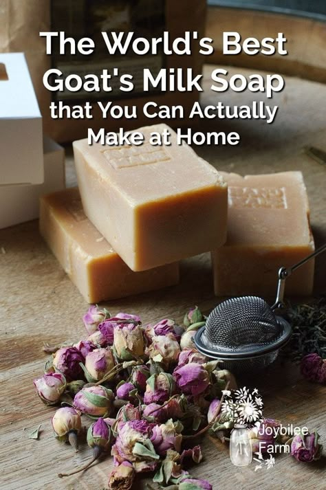 Moisturizing Goat Milk Soap Recipe, Basic Goat Milk Soap Recipe, Diy Goat Soap, How To Make Goat Milk Soap, Goats Milk Soap Recipe, Easy Goat Milk Soap Recipe, Diy Goat Milk Soap, Goat Milk Soap Recipe, Goat Milk Products