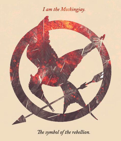 I am the Mockingjay // The Symbol of the Rebellion Mockingjay Symbol, Hunger Games Tributes, The Mockingjay, Hunger Games Wallpaper, Hunger Games 2, Hunger Games Mockingjay, Amazing Books, Hunger Games 3, Hunger Games Series