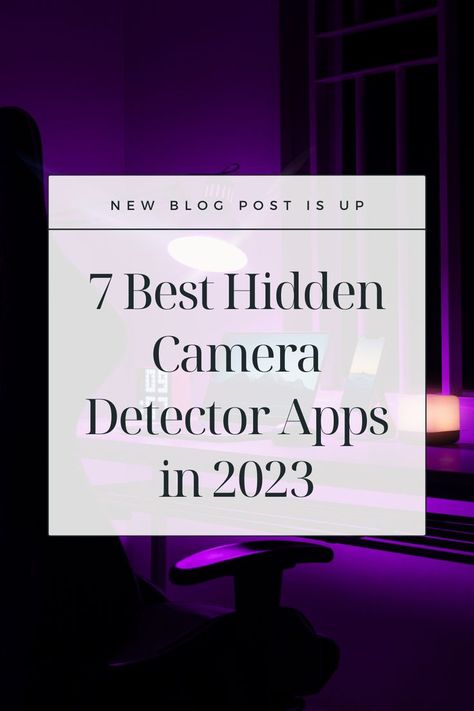 7 Best Hidden Camera Detector Apps in 2023 Hidden Cameras For Home, Best Spy Camera, Spy Detector, Wireless Spy Camera, Spy Equipment, Security Camera Hidden, Hidden Toilet, Camera Detector, Keep Yourself Safe