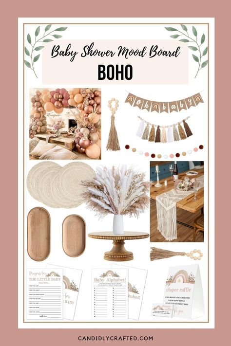 Diy Boho Baby Shower Decor, Boho Theme Baby Shower Dessert Table, Boho Theme Baby Shower Ideas, Boho Baby Shower Dessert Table, Boho Pink Baby Shower Ideas, Boho Baby Shower Table Setting, Terracotta Baby Shower Ideas, Boho Baby Shower Decor, Boho Chic Baby Shower Girl