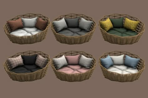 Ts4 Cc Pet Furniture, Sims 4 Pet Beds, Ts4 Cc Finds, Sims 4 Cc Pet Stuff, Sims 4 Pet Cc, Sims 4 Pets Mod, Sims 4 Cc Objects, Leo Sims, Sims Furniture