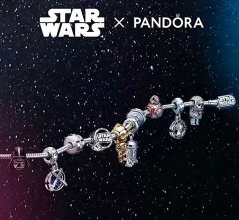 Star Wars Bracelet, Disney Pandora Bracelet, Pandora Family, Pandora Star, Pop Jewelry, Pandora Collection, Star Wars Logo, Pandora Disney, Jedi Master