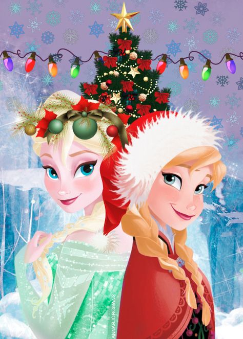 Frozen Christmas Merry Christmas Disney, Frozen Images, Anna Und Elsa, Frozen Christmas, Images Disney, Christmas Disney, Disney Images, Merry Christmas Images, Frozen Disney