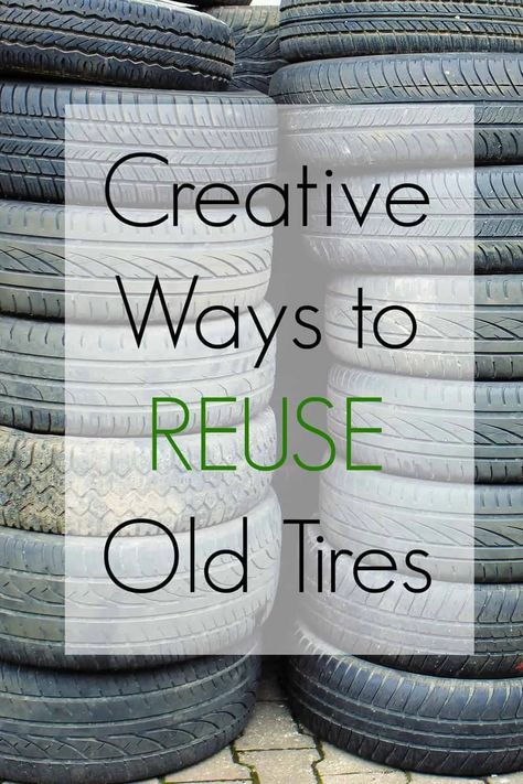 Cool Things to Do with Old Tires Things To Do With Old Doors, Tire Planters Diy, Recycled Tyres Garden, Old Tire Planters, Upcycle Tires, Tire Ideas, Tire Projects, Recycled Tyres, Repurposed Tire