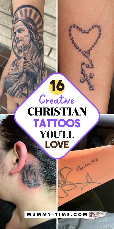 ✝️ Embrace your faith stylishly with these cute Christian tattoo ideas for women. Featuring angels, scripture, and divine designs that resonate with grace. 🌸 Check out our curated list and don't forget to save this pin for your next tattoo inspiration! Amazing Grace Tattoo For Women, Grace And Mercy Tattoo, Angels Scripture, Cute Christian Tattoos, Grace Tattoo Ideas, Amazing Grace Tattoo, Godly Tattoos For Women, Godly Tattoos, Christian Tattoos For Women