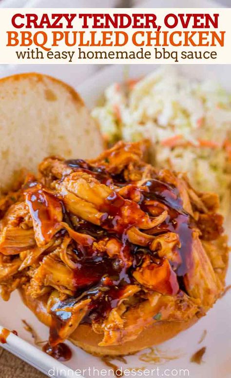 Pulled Chicken Crock Pot Recipes, Bbq Pulled Chicken Recipes, Pulled Bbq Chicken, Bbq Pulled Chicken Sandwiches, Shredded Chicken Sandwiches, Pulled Chicken Recipes, Bbq Pulled Chicken, Braised Chicken Breast, Pulled Chicken Sandwiches