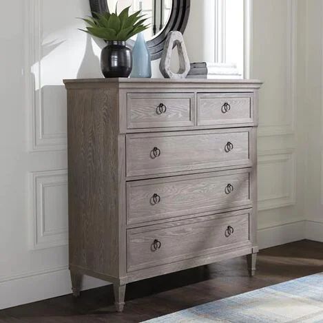 dressers - Ethan Allen Search Results Bedroom Furniture Classic, Small Night Table, Decorative Molding, Gustavian Style, 5 Drawer Dresser, Furniture Classic, Tall Chest, Decorative Mouldings, Night Table