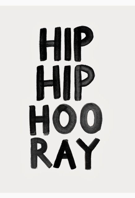 hip hip hooray! Illustration Design Graphique, Word Up, Hip Hip, Wonderful Words, Birthday Quotes, Pretty Words, The Words, Beautiful Words, Inspire Me