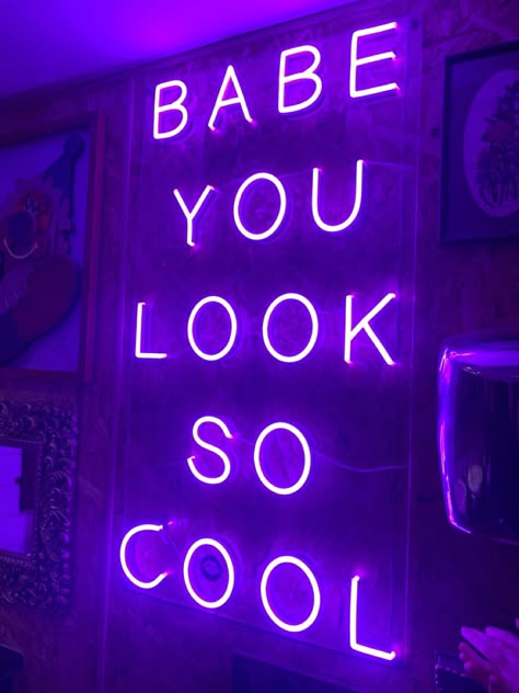 Purple Boss Aesthetic, Vision Board Ideas Purple, Neon Purple Aesthetic, Pearl Wallpaper, Cool Neon Signs, Violet Aesthetic, Purple Quotes, Neon Quotes, Beautiful Wallpapers For Iphone