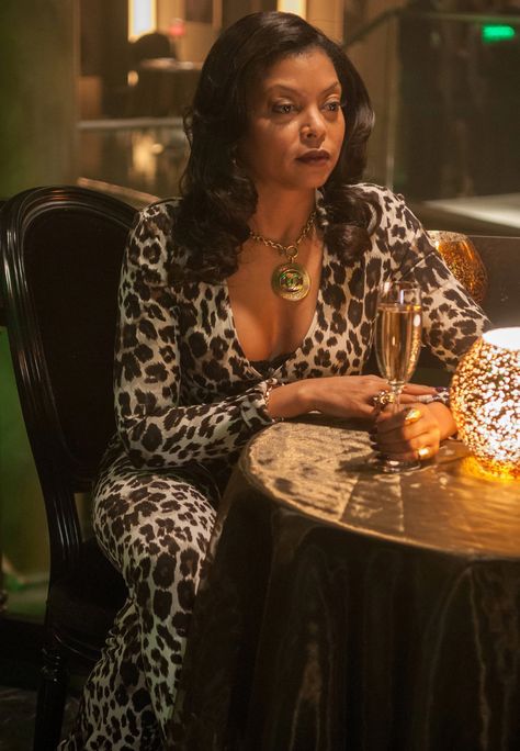 Taraji P Henson Empire, Empire Cookie, Cookie Lyon, Empire Fashion, Empire Season, Leopard Jumpsuit, Taraji P Henson, Black Actresses, Tv Fashion