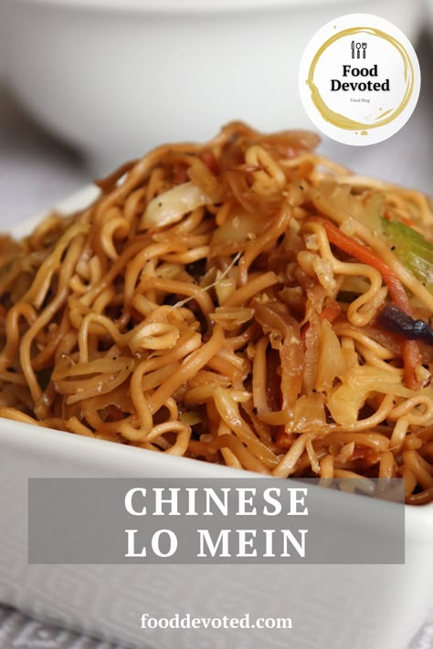 Chinese Buffet Noodles, Low Main Noodles Lo Mein, Authentic Lo Mein Recipe, Triple Delight Chinese Recipe, Lo Maine Noodle Recipe, Chinese Lo Mein Noodles, Low Mein Recipe, Lo Mein Noodles Recipe, Chinese Lo Mein