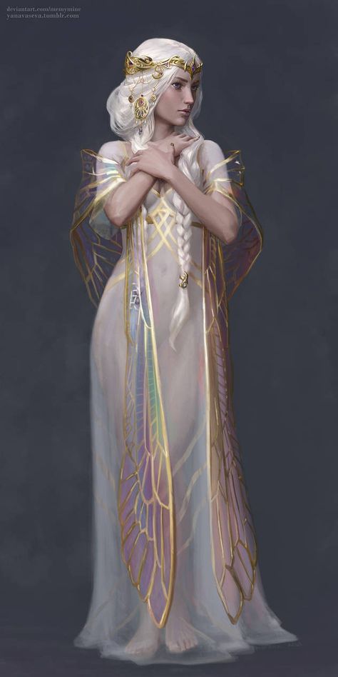 Dress And Scarf, Arte Fantasy, Fantasy Inspiration, Fantasy Clothing, Fantasy Fashion, Dnd Characters, Fantasy Artwork, Over The Top, Character Outfits