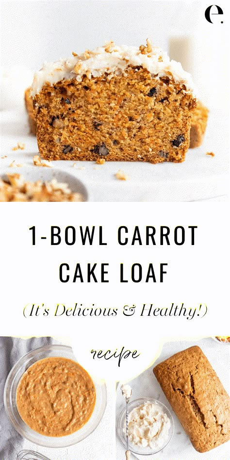 Healthier Carrot Cake, Carrot Cake Loaf Recipe, Carrot Recipes Dessert, Carrot Bread Recipe, Carrot Loaf, Carrot Cake Bread, Carrot Cake Loaf, Carrot Bread, Butter Carrots