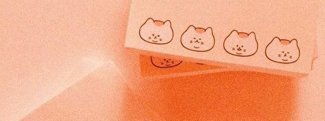 Orange Header Aesthetic, Orange Header, Pack Twitter, Orange Book, Peach Aesthetic, Twitter Header Aesthetic, Cute Banners, Twitter Header Photos, Cute Headers