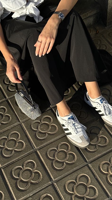 #details #look #outfit #samba #adidas #alexanderwang Samba Adidas, Alexander Wang, Ootd, Adidas, Instagram Photos, Photo And Video, Instagram Photo, Instagram