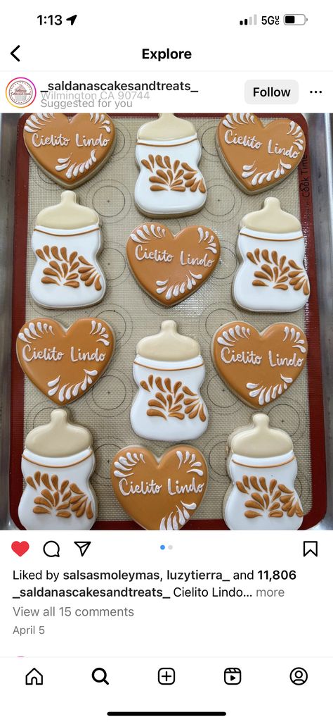 Vintage Mexican Baby Shower Theme, Hispanic Baby Shower Ideas, Mexican Baby Shower Food, Cielito Lindo Cookies, Charro Baby Shower Theme, Cielito Lindo Baby Shower Theme Desserts, Baby Shower Cielito Lindo, Mexican Baby Shower Ideas, Mexican Theme Baby Shower Ideas For Boy