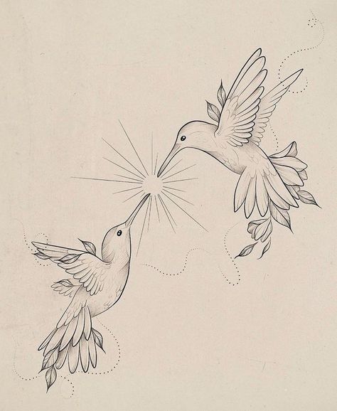 Hummingbird Drawing, Vogel Tattoo, Hummingbird Tattoo, Tattoo Art Drawings, Spine Tattoos, Subtle Tattoos, Dream Tattoos, Elegant Tattoos, Dope Tattoos