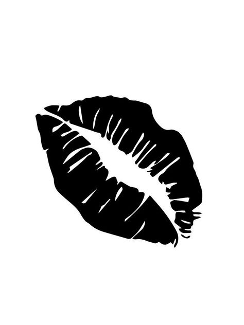 Lip Template, Cricut Designs For Shirts Free, T Shirt Print Ideas Free Printable, New School Tattoo Stencils, Lips Template, Lips Outline, Lips Tattoo Stencil, Stencil Graffiti Art, Graffiti Stencil Template