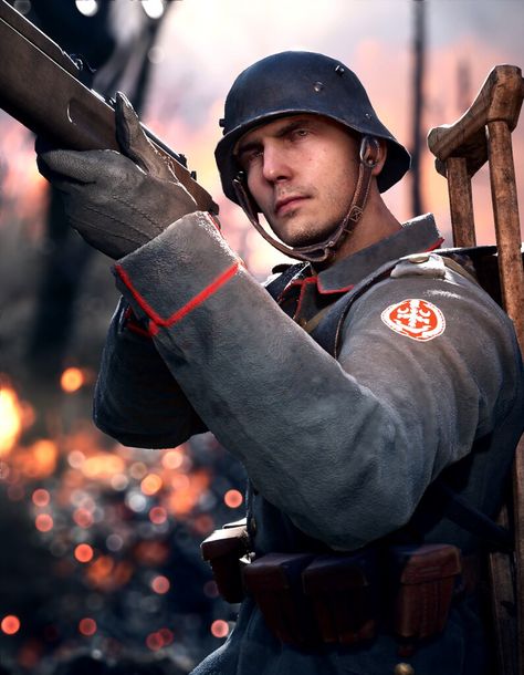 Battlefield 1 Ww1 Soldiers, German Soldier, Battlefield 1, Army Vehicles, Modern Warfare, Call Of Duty, Battlefield, Riding Helmets, Soldier