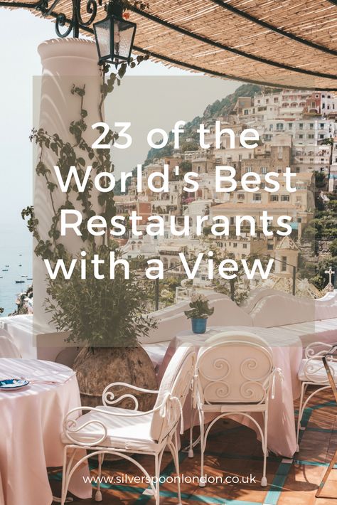 23 of the World's Best Restaurants with a View - SilverSpoon London Worlds Best Restaurants, Hotel Safe, Luxury Food, London Tours, Food And Travel, Houses Of Parliament, Hotel Stay, London Hotels, Travel Bug