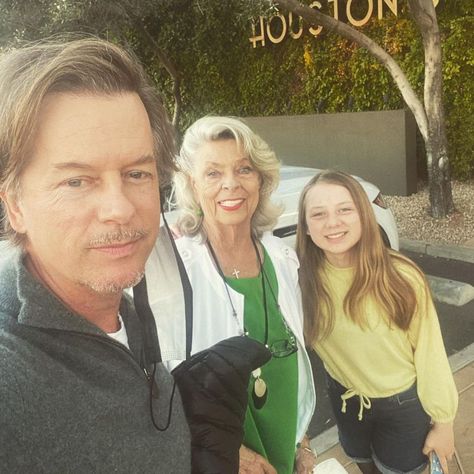 DAVID Spade posted a rare photo of his 12-year-old daughter Harper. The comedian shares his daughter with Playboy model Jillian Grace. The 56-year-old took to Instagram on Monday to share a rare photo of Harper and his mother. The family smiled for a selfie, as David held up the camera and his mom and Harper […] David Spade, The Comedian, Adam Sandler, With Mom, Rare Photos, Comedians, Celebrity News, Couple Photos, Celebrities