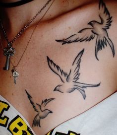 Love this bird design! Love the simple plain outline and shading! Bird Tattoo Outline, Bird Outline Tattoo, Simple Bird Tattoo, Little Bird Tattoos, Bird Tattoo Meaning, Bird Outline, Vogel Tattoo, Flying Bird Tattoo, Small Bird Tattoo