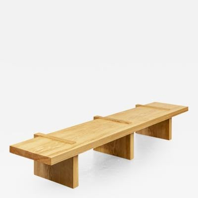 Antique, Mid-Modern and Modern Benches on InCollect - Page:3 Japanese Bench, Scandinavian Benches, Modern Bench Outdoor, Furniture Build, 60s Home, Build Projects, Cnc Furniture, Entry Bench, Mid Modern