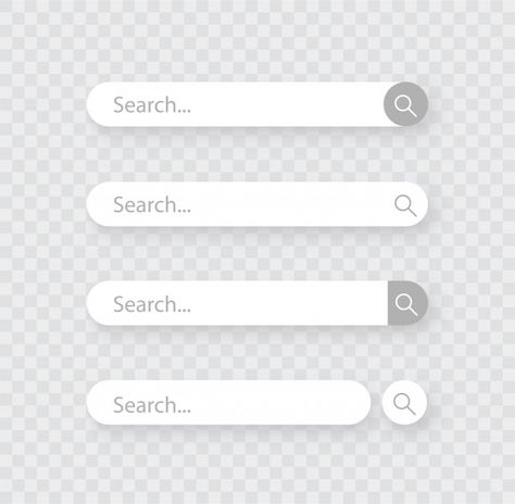 Search bar, set of search boxes with sha... | Premium Vector #Freepik #vector #button Search Bar Design, Buttons For Website, Web And App Design, Iphone Png, Internet Icon, Editing Inspiration, Aesthetic Template, Search Icon, Search Bar