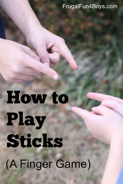 How to Play Sticks - This game requires nothing more than fingers! Games To Play By Yourself, Finger Counting, Clapping Games, Finger Games, Hand Games, Counting Games, Family Fun Games, Classroom Games, Childrens Games