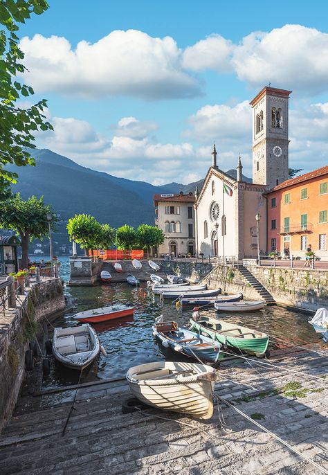 Italy Villages, Lakeside Village, Lombardy Italy, Lake Iseo, Mountain Huts, Alpine Village, Italian Lakes, Italian Village, Italy Holidays