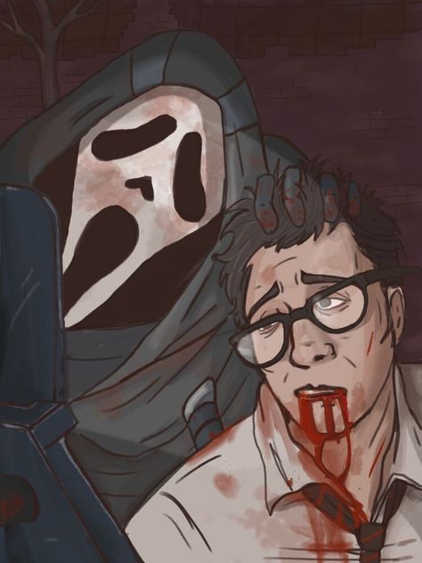 Scream Moodboard, Dwight Dbd, Danny Johnson, Dead By Daylight Fanart, Dwight Fairfield, Goosebumps Books, Ghostface Scream, Horror Villains, Horror Artwork