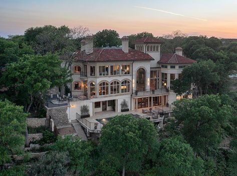 Texas Mansions, Lady Bird Lake, Dream Future, Austin Homes, Waterfront Property, House Exteriors, Home Magazine, Lady Bird, Home House