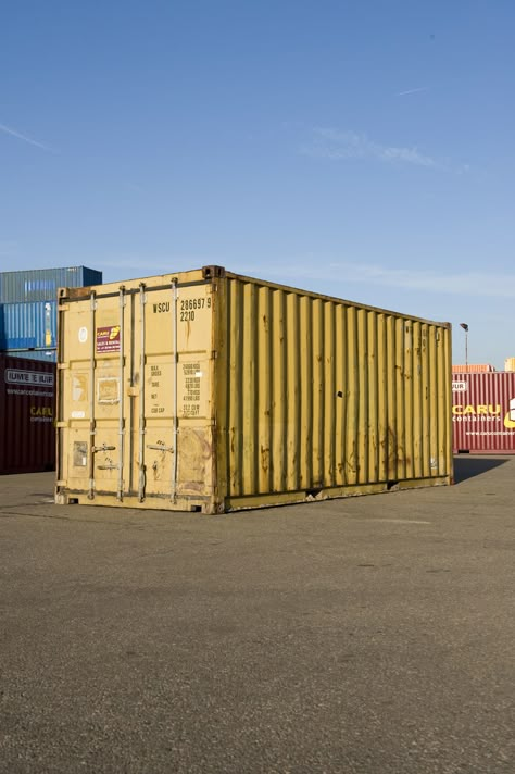 Container Texture, Ship Container Office, Container Ships Photography, Shipping Containers For Sale, Container Terminal, Freight Container, Used Shipping Containers, 20ft Container, Blur Background Photography