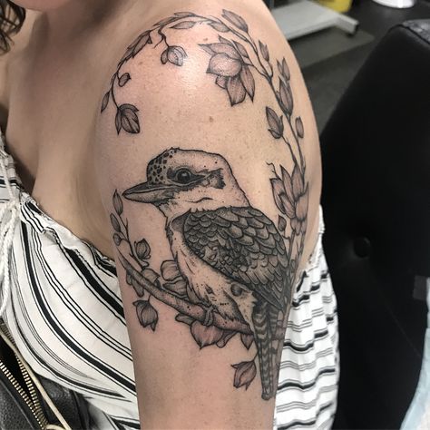 Ruby Scanlon on Instagram: “Kookaburra & wild orchids all finished for the beautiful louise!🤗❤️thank you so much!!! @ironbuddhatattoo #rubywolftattoo #tattoo…” Kookaburra Tattoo, Australian Tattoo, Wild Orchids, Ink Inspiration, Awesome Tattoos, Wild Orchid, Wolf Tattoo, Tattoos Ideas, Tattoo Placement