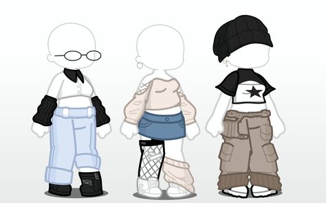 Gacha Club Fits Y2k, Gacha Life 2 Y2k Outfit, Gacha Plus Outfit Ideas Y2k, Y2k Outfits Gacha Club, Gacha Life 2 Outfit Ideas Y2k, Gacha Outfit Ideas Y2k, Gacha Y2k Outfits, Y2k Gacha Life Outfits, Gacha Life 2 Outfit Ideas