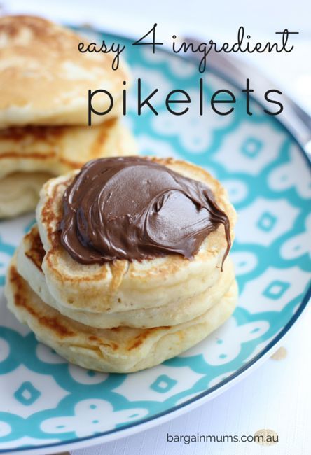 Easy Lunchbox Snacks, Pikelet Recipe, Easy Lunchbox, Lunchbox Snacks, Nutella Snacks, Bella Coco, Crepes And Waffles, Pancake Bites, Sweet Foods