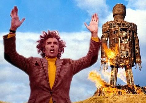 The Wicker Man Christopher Lee London Hospital, The Wicker Man, Hammer Horror Films, Hammer Horror, Wicker Man, Christopher Lee, Hammer Films, Famous Monsters, Season Of The Witch