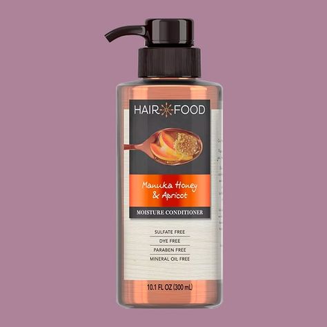 Hair Food Moisturizing Conditioner with Manuka Honey & Apricot Hair Food Shampoo, Hair Nutrients, Color Safe Shampoo, Diy Shampoo, Soften Hair, Baking Soda Shampoo, Moisturizing Conditioner, Honey Recipes, Purple Shampoo