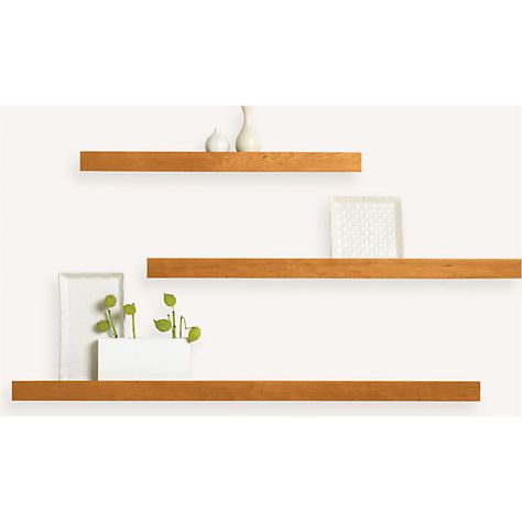 Room & Board - Sill 48w 4d 3h Picture Ledge Wall Mount Ledge, Wooden Ledge On Wall, Long Horizontal Floating Shelf, Wide Ledge Shelf, Picture Ledge Minimalist, Decor Over Couch, Modern Wall Shelves, Picture Ledges, Office Organizing