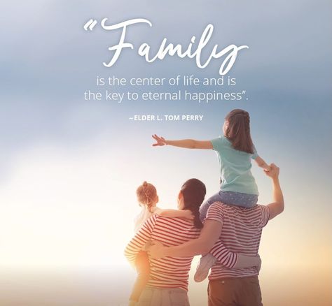 #ItsTrue; ... “Family is the center of life and the key to eternal happiness.” From #ElderPerry’s pinterest.com/pin/24066179230820503 inspiring #GeneralConference facebook.com/223271487682878 message lds.org/general-conference/2015/04/why-marriage-and-family-matter-everywhere-in-the-world Learn more facebook.com/FamilyProclamation and #passiton. #Home #Marriage #Family #Husband #Wife #Parents #Children #Happiness #WhatMattersMost #Christian #Discipleship #GospelLiving #Joy #ShareGoodness Waiting For Marriage, Healthy Marriage, Family Matters, General Conference, Lds Quotes, Marriage And Family, Family Relationships, Marriage Advice, Give Thanks